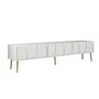 Hanah Home Lyon 43 - Blanco y Dorado
